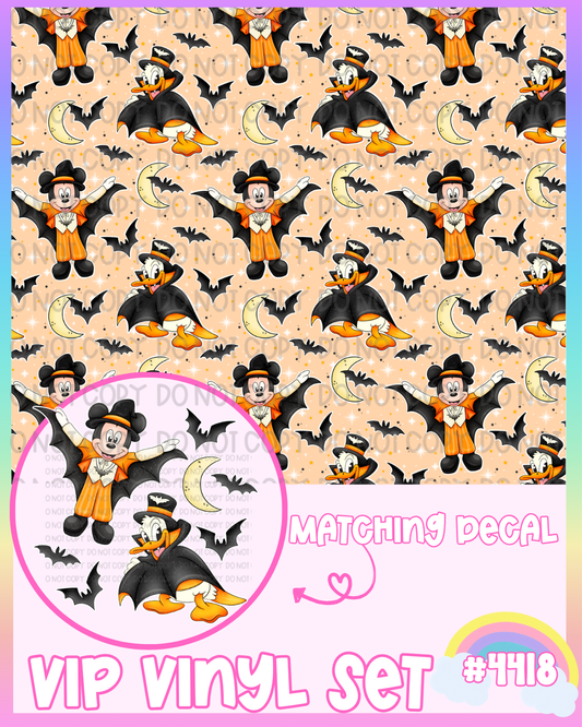 Halloween Mouse Vinyl Set
