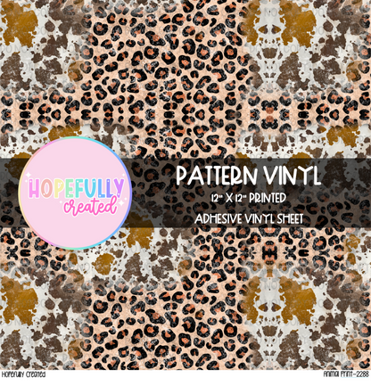 Animal Print Vinyl Collection- 2288