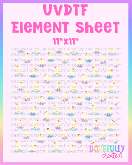 Goose UVDTF Element Sheet