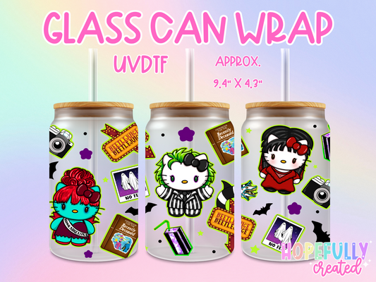 BeetleKitty UVDTF Glass Can Wrap