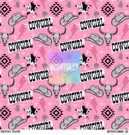 Western Cowgirl Vinyl Collection - 512