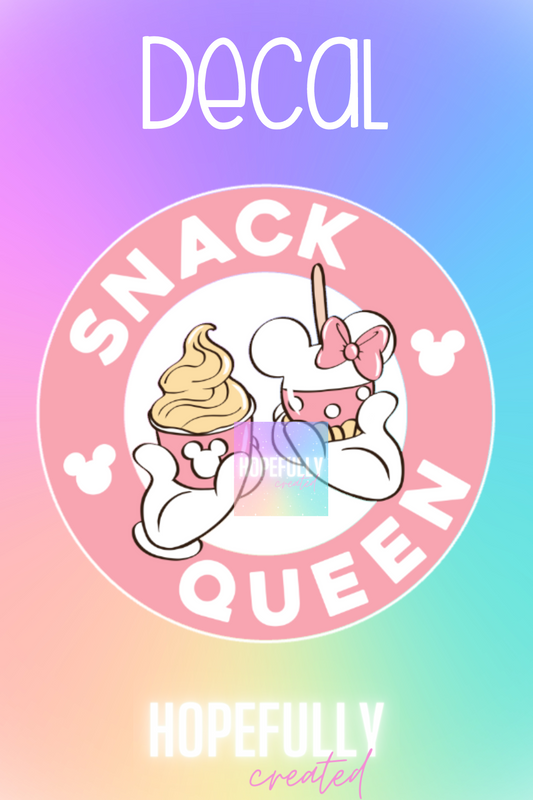 Snack Queen Decal-111