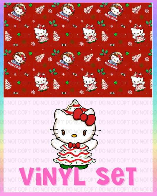 HK Christmas Cake Vinyl Set