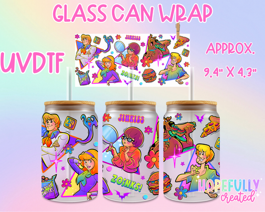 Scoob UVDTF Glass Can Wrap