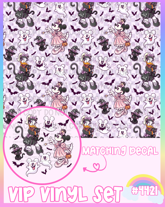 Halloween Mouse Vinyl Set