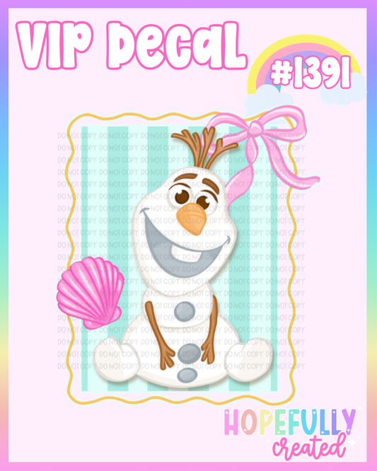 Summer Sidekicks Decal-1391 VIP