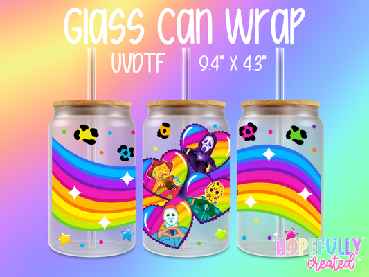 LF Horror Glass Can Wrap