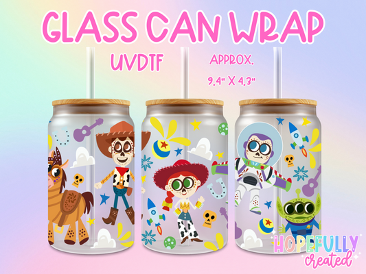 Toys UVDTF Glass Can Wrap