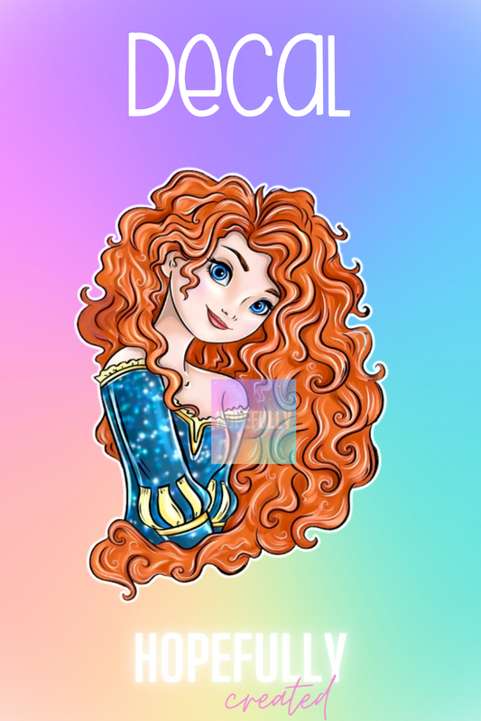 Princess Decal-120 VIP