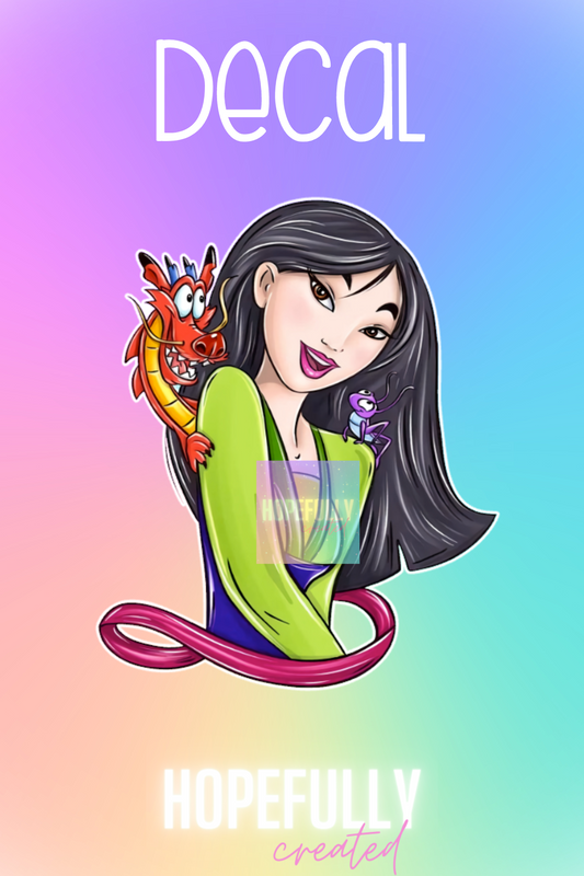 Princess Decal-119 VIP