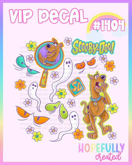 Scoob Decal-1404 VIP