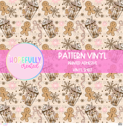 Christmas  Gingerbread Vinyl Collection - 3352