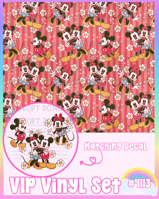 Mouse Friends Vinyl Set
