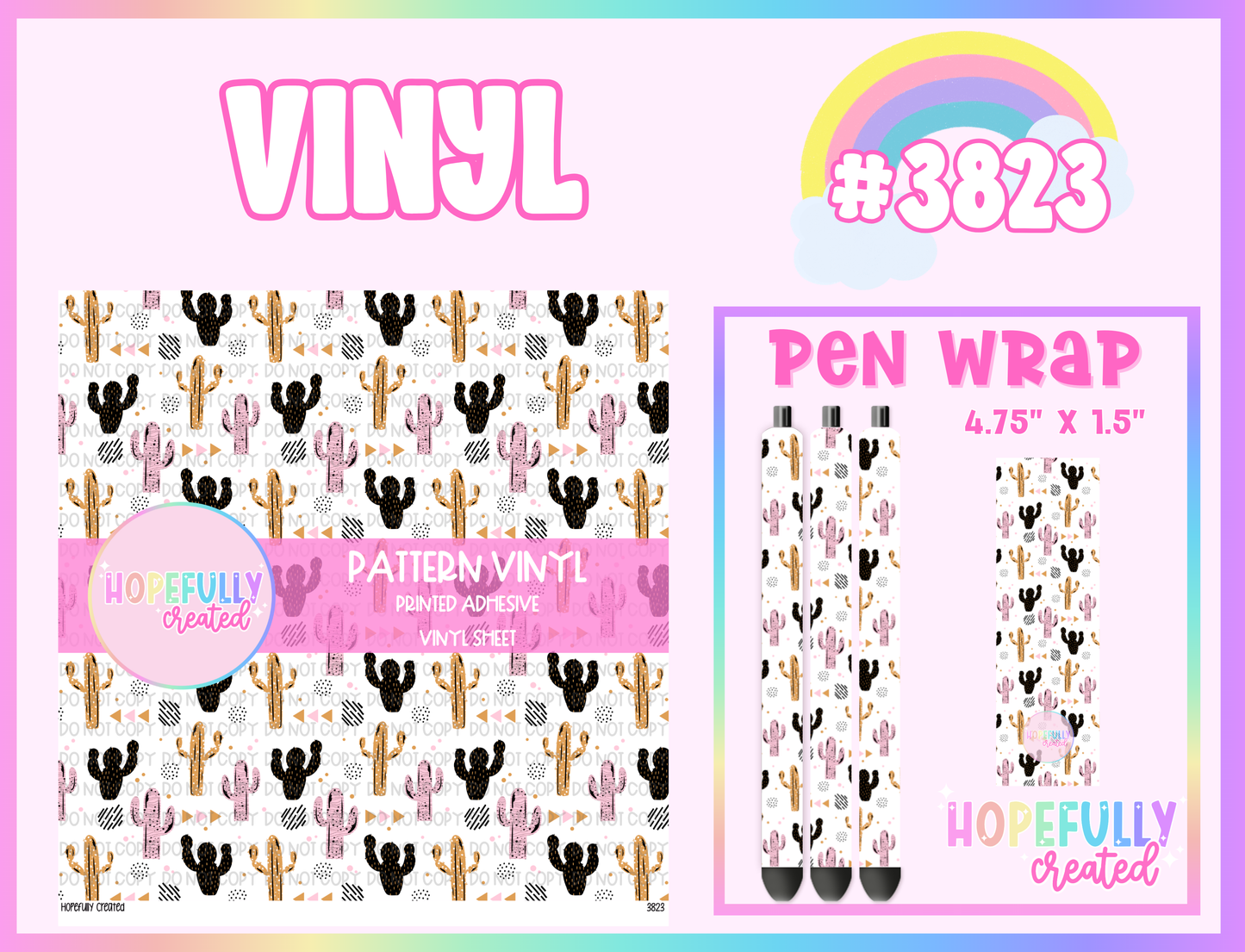 Cactus Vinyl Collection - 3823