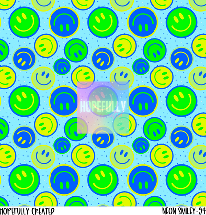 Neon Smiley Vinyl Collection-94