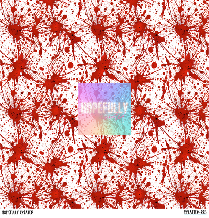 Blood Splatter Vinyl Collection - 885