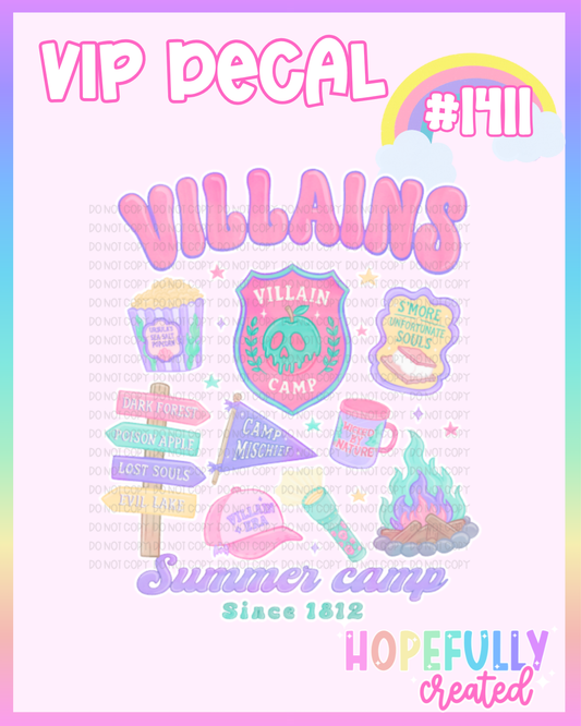 Villain Decal-1411 VIP