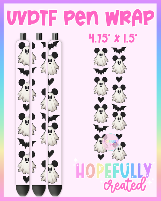 Mouse Ghost UVDTF Pen Wrap