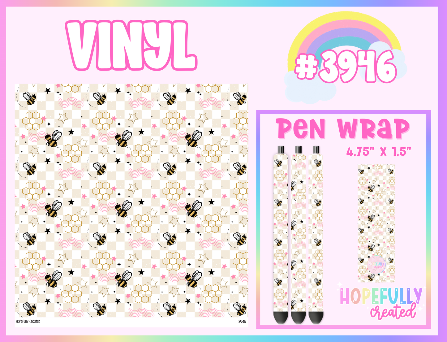 Bees Vinyl Collection - 3946
