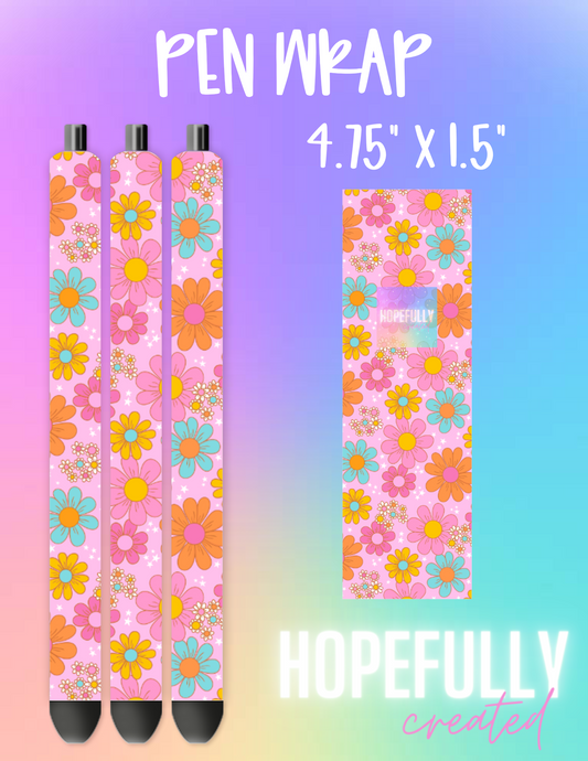 Floral Pen Wrap-912