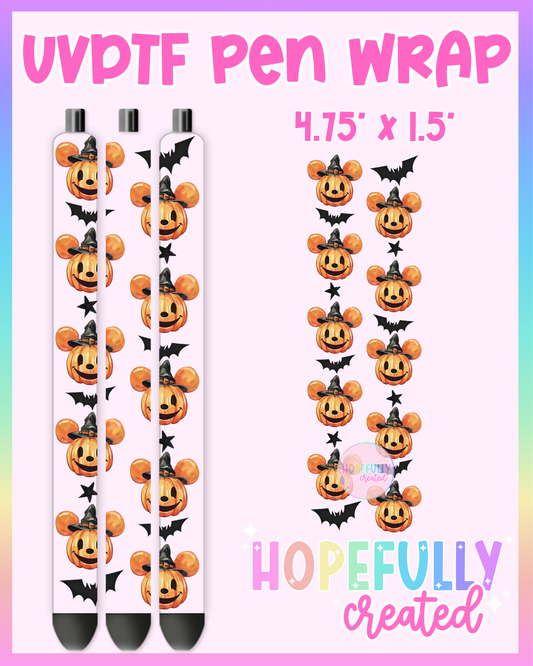 Witch Pumpkins UVDTF Pen Wrap