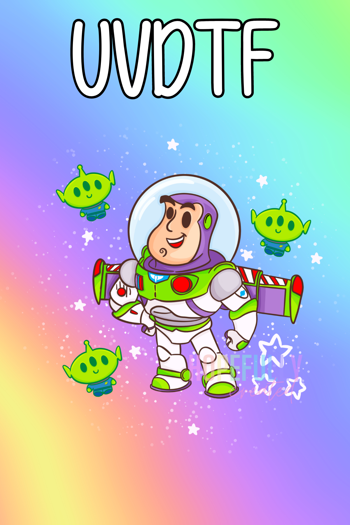 Buzz UVDTF Decal