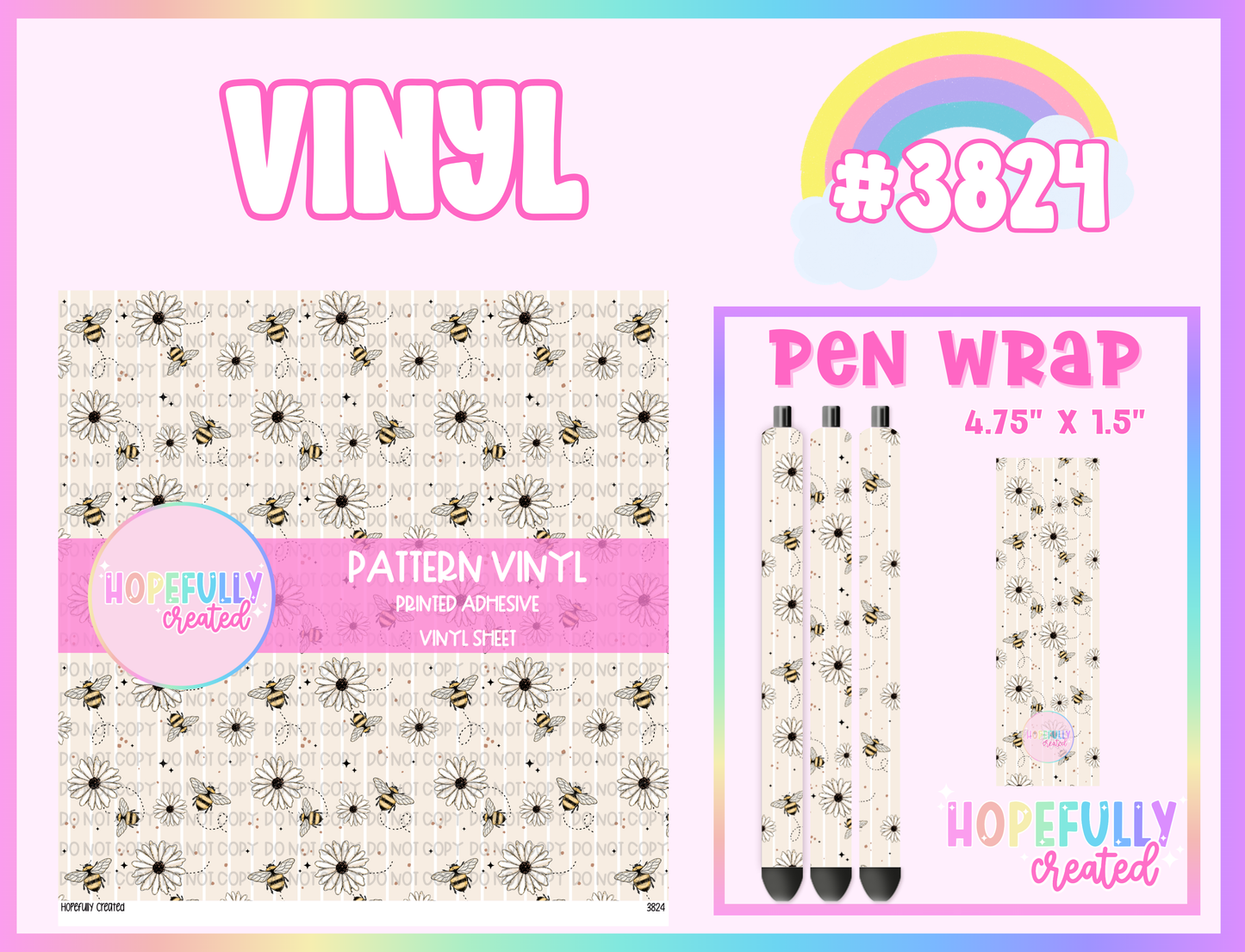 Bees Vinyl Collection - 3824