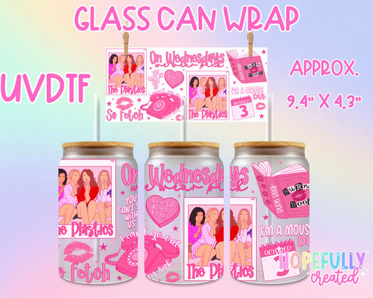 Mean Girls UVDTF Glass Can Wrap