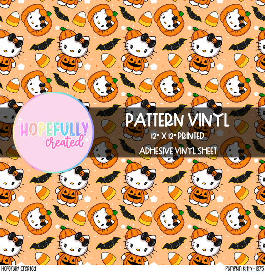 Pumpkin Kitty 12x12 - 1375 VIP Holiday