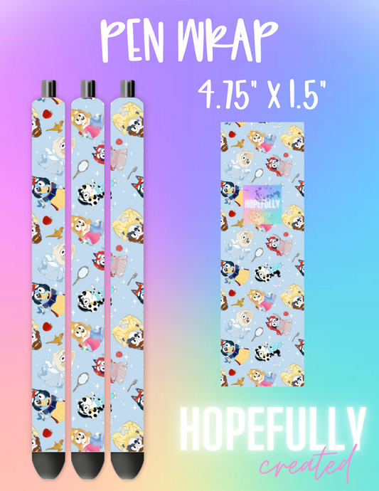 Princess Dogs Pen Wrap-919 VIP