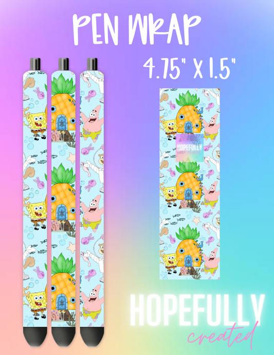 Bikini Bottom Pen Wrap-644 VIP