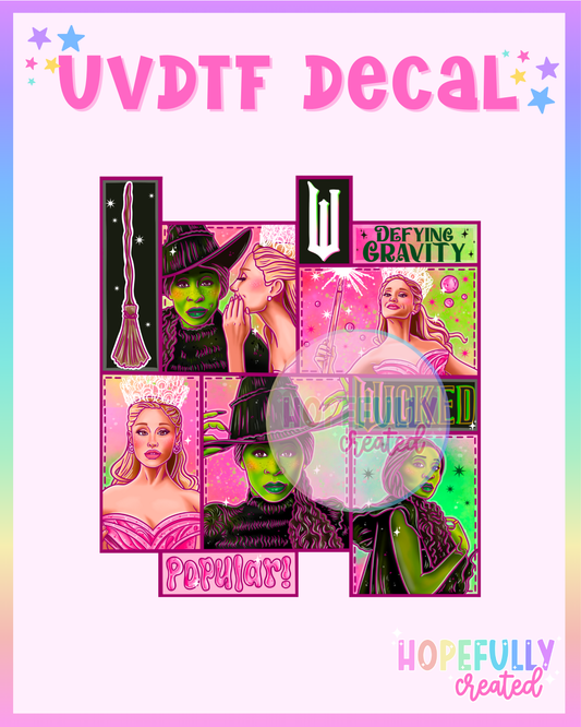 Wicked UVDTF Decal