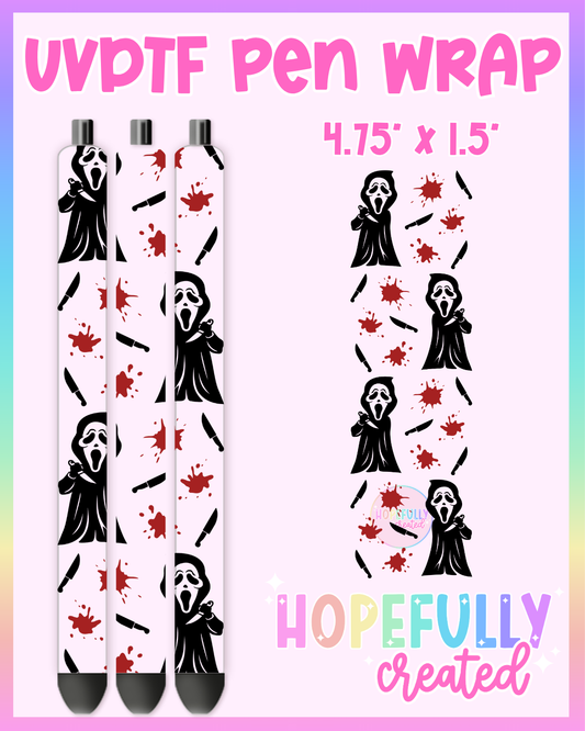 Scream UVDTF Pen Wrap