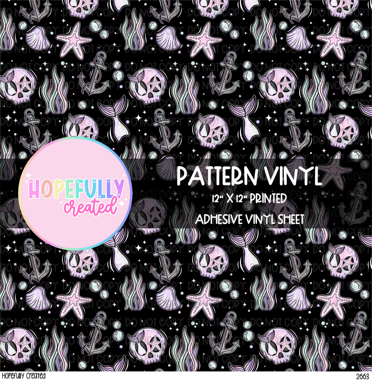 Sea Skull Vinyl Collection- 2663