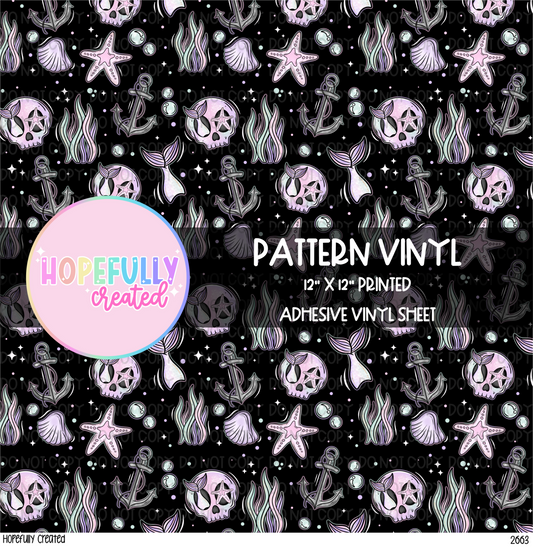 Sea Skull Vinyl Collection- 2663