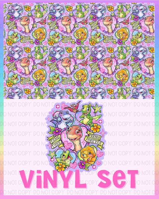 Dinos Vinyl Set