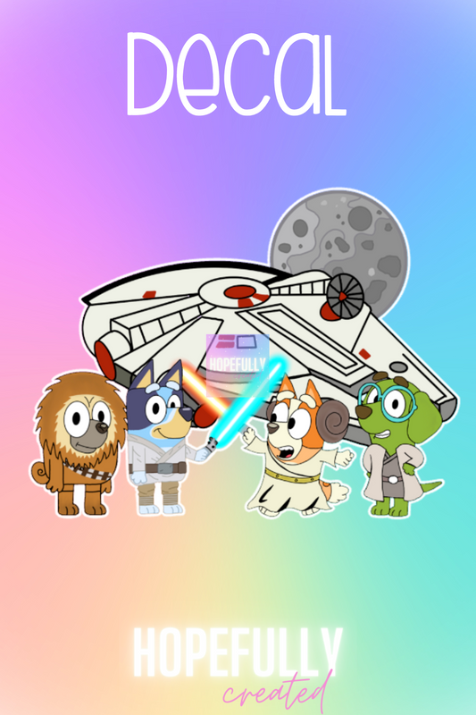 Star Dogs Decal-150 VIP