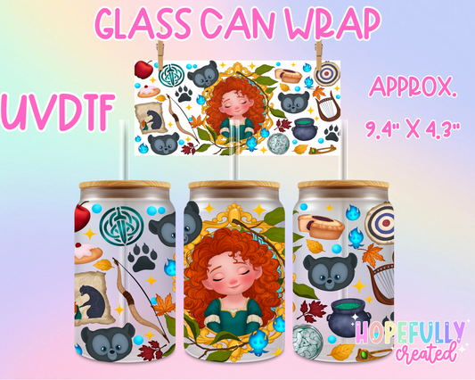Merida UVDTF Glass Can Wrap