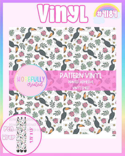Tropical Bird Vinyl Collection - 4184