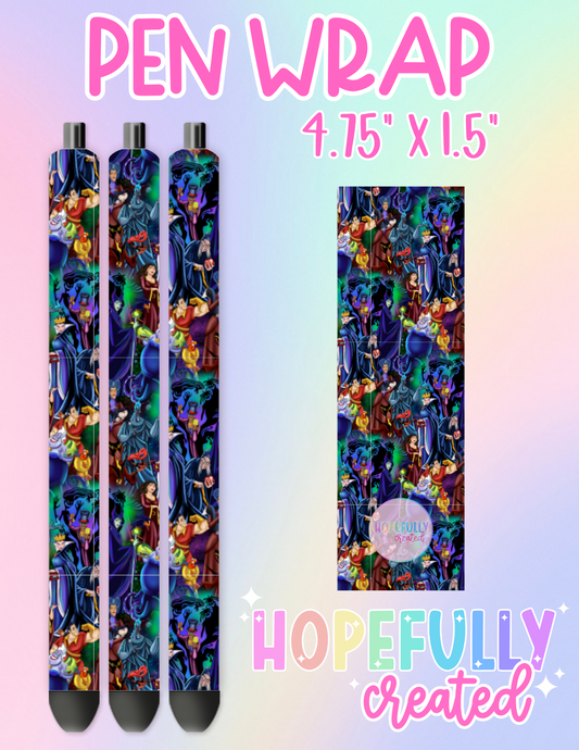 Villains Pen Wrap-1690 VIP