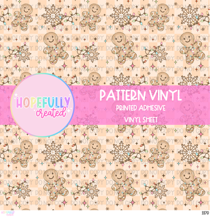 Christmas Gingerbread Vinyl Collection - 3379