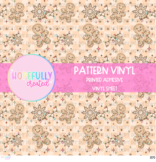 Christmas Gingerbread Vinyl Collection - 3379