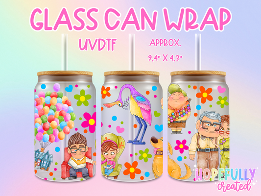 Adventures UVDTF Glass Can Wrap