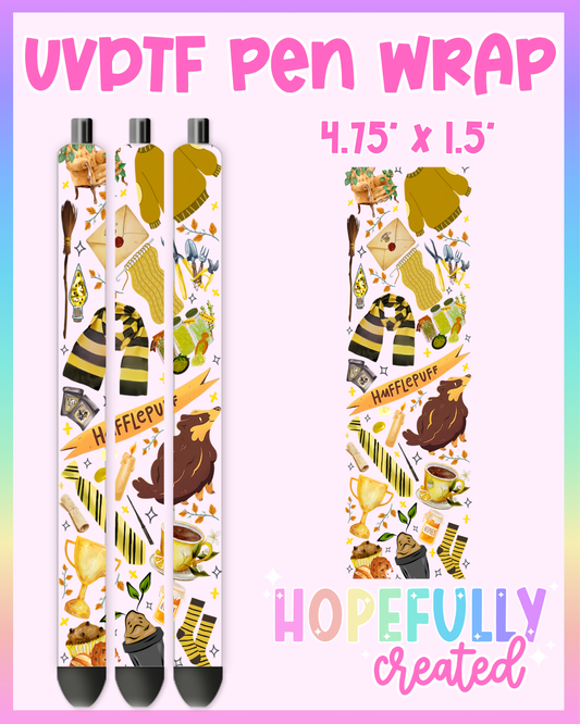 Yellow House UVDTF Pen Wrap