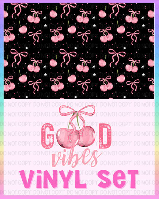 Cherry Vinyl Set