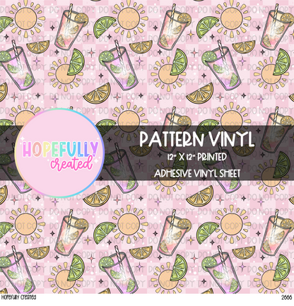 Summer Drinks Vinyl Collection- 2666