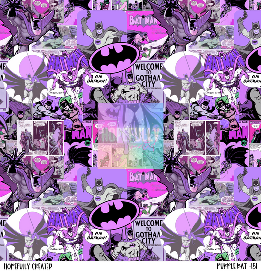 Purple Bat 12x12 - 151 VIP