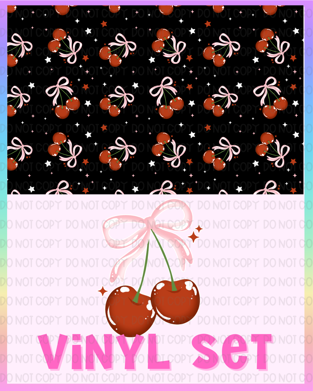 Cherry Vinyl Set