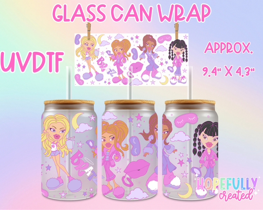 Bratz UVDTF Glass Can Wrap
