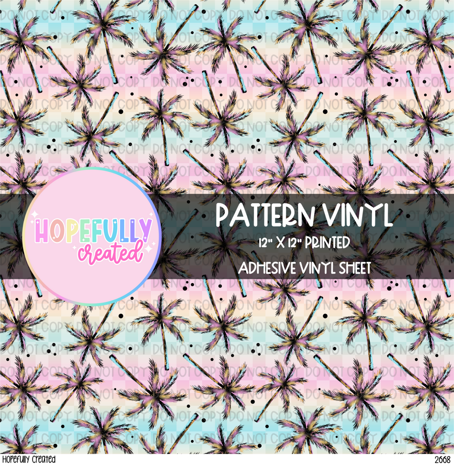 Palm Trees Vinyl Collection - 2668